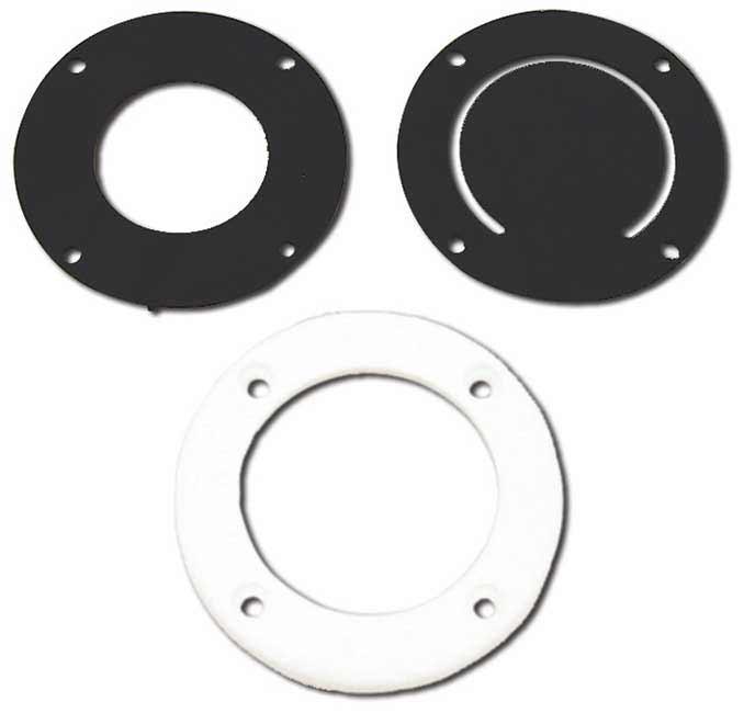 MOELLER 020308-10 COCKPIT SCUPPER VALVE, 2-7/8 Inch Diameter; Plastic; White; Single; With Soft Black Flapper; For Boats With self Bailing Cockpits - The Twister Group Tools product