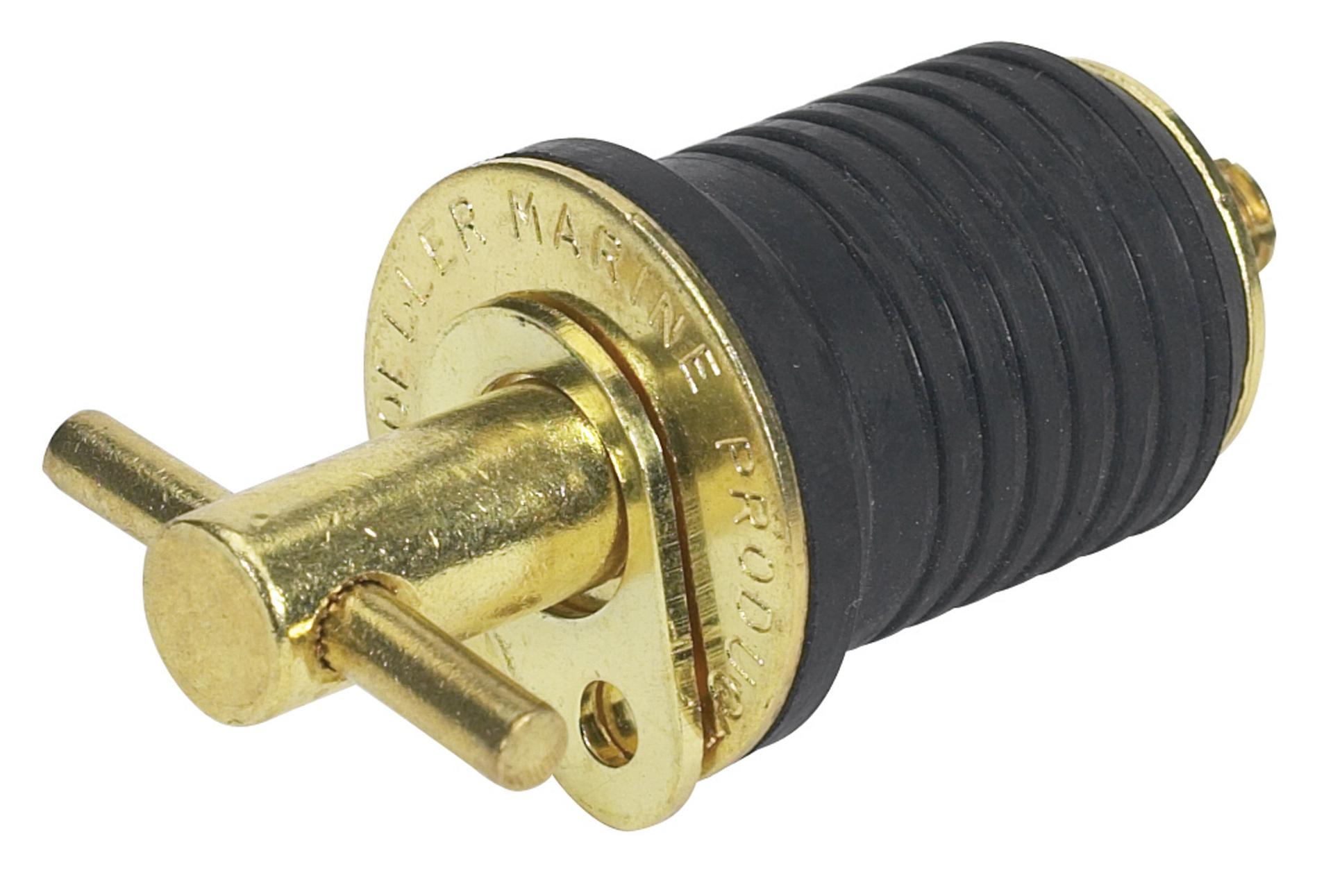 MOELLER 020899-10 Marine Products Turn-Tite Boat Bailer Plug (1-Inch, Brass), 1 INCH Brass Turn-TITE - High quality product image showing MOELLER 020899-10 Marine Products Turn-Tite Boat Bailer Plug (1-Inch, Brass), 1 INCH Brass Turn-TITE details and features