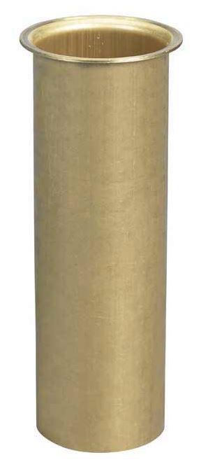 MOELLER 021003-600D DT BRASS L6FT X 1OD, For Use With Snap-Tite/ Turn-Tite/ Trail-N-Bail Drain Plug; Flanged 90 Degree On One End; Boat Transom/ Boat Motorwell/ Boat Livewell/ Boat Baitwell Mount; 1 Inch Outside Diameter; 6 Inch Length; Brass - The Twister Group Tools product