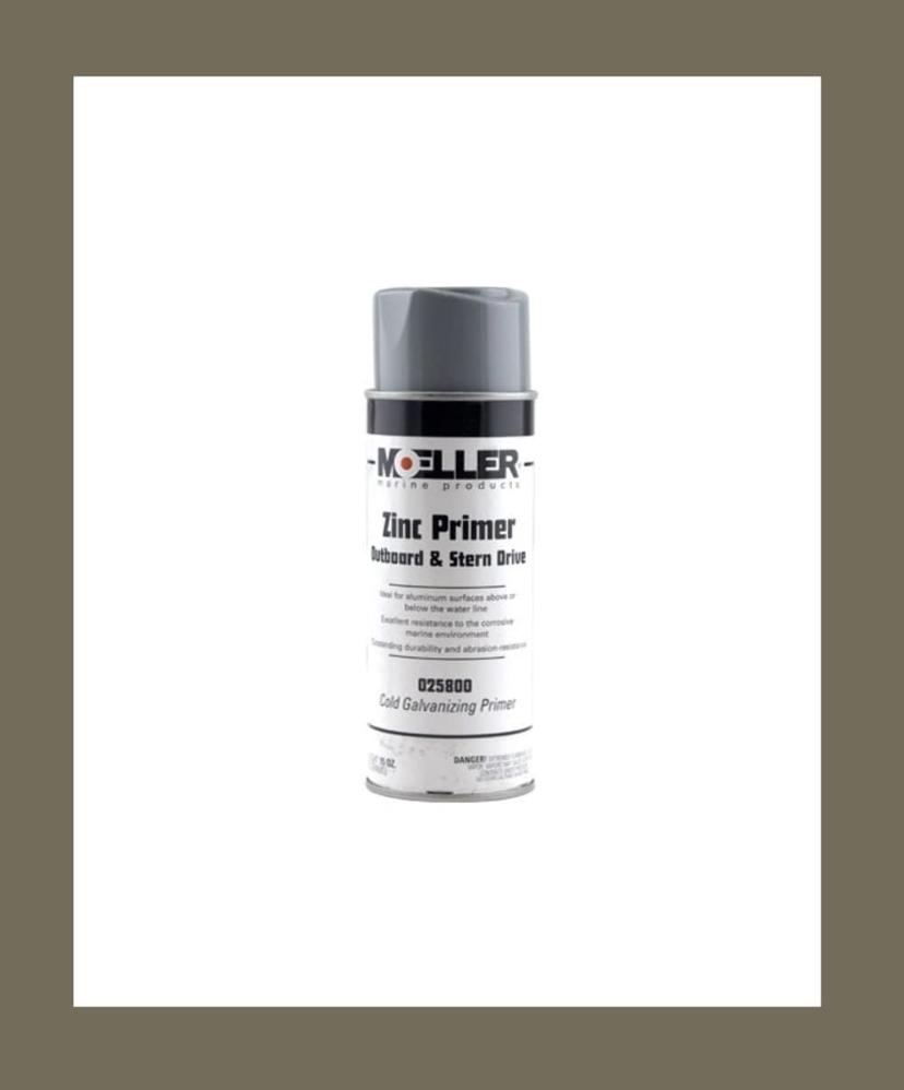 MOELLER 025800 Zinc Primer: Cold Galvanizing Primer