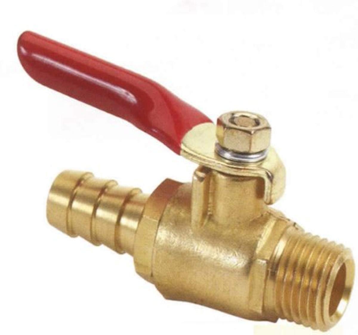 MOELLER 033306-10 1/4 NPT 3/8 INCH Barb Brass Valve - High quality product image showing MOELLER 033306-10 1/4 NPT 3/8 INCH Barb Brass Valve details and features