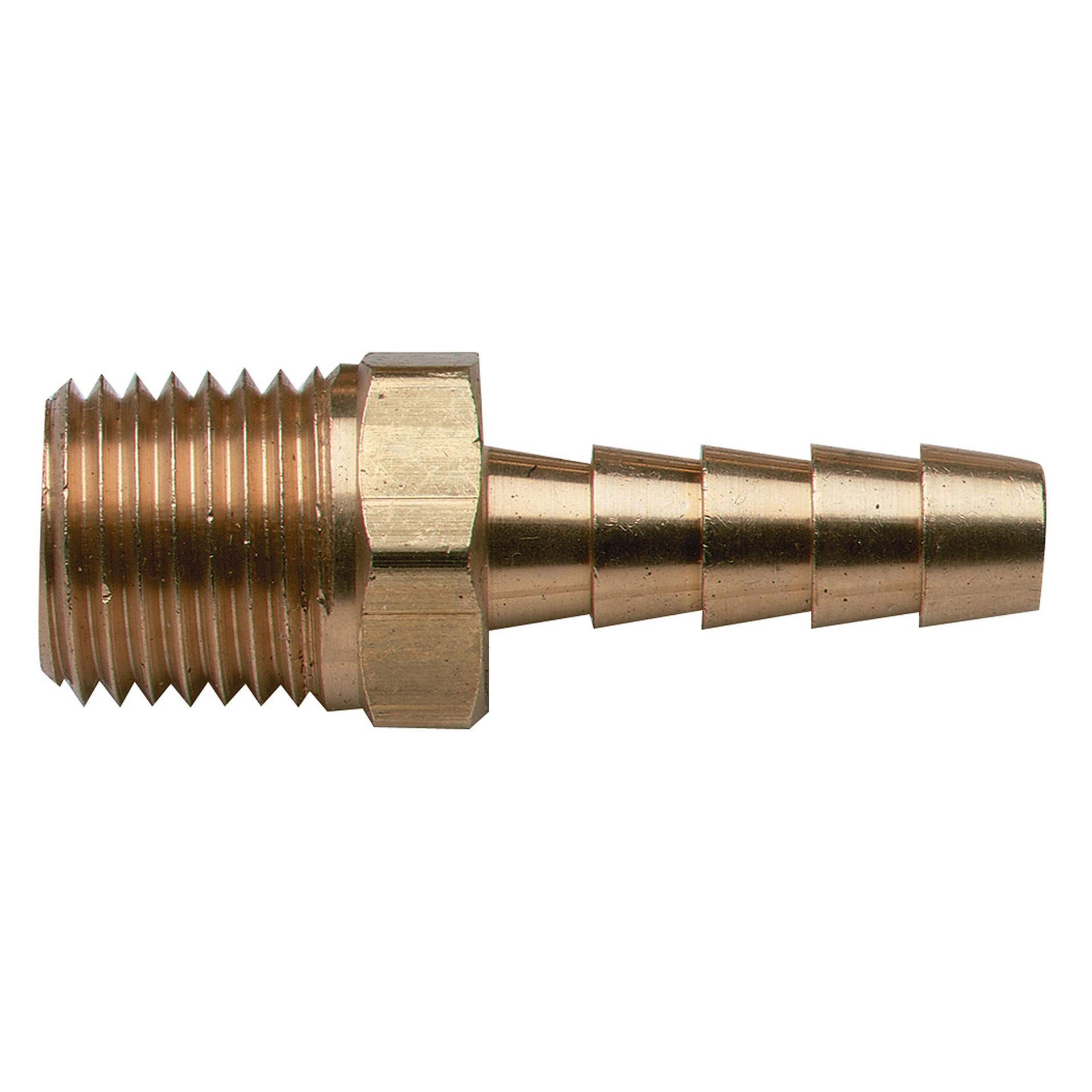 MOELLER 033432-10 Brass Hose Barb - 1/8 INCH NPT x 5/16 INCH - High quality product image showing MOELLER 033432-10 Brass Hose Barb - 1/8 INCH NPT x 5/16 INCH details and features
