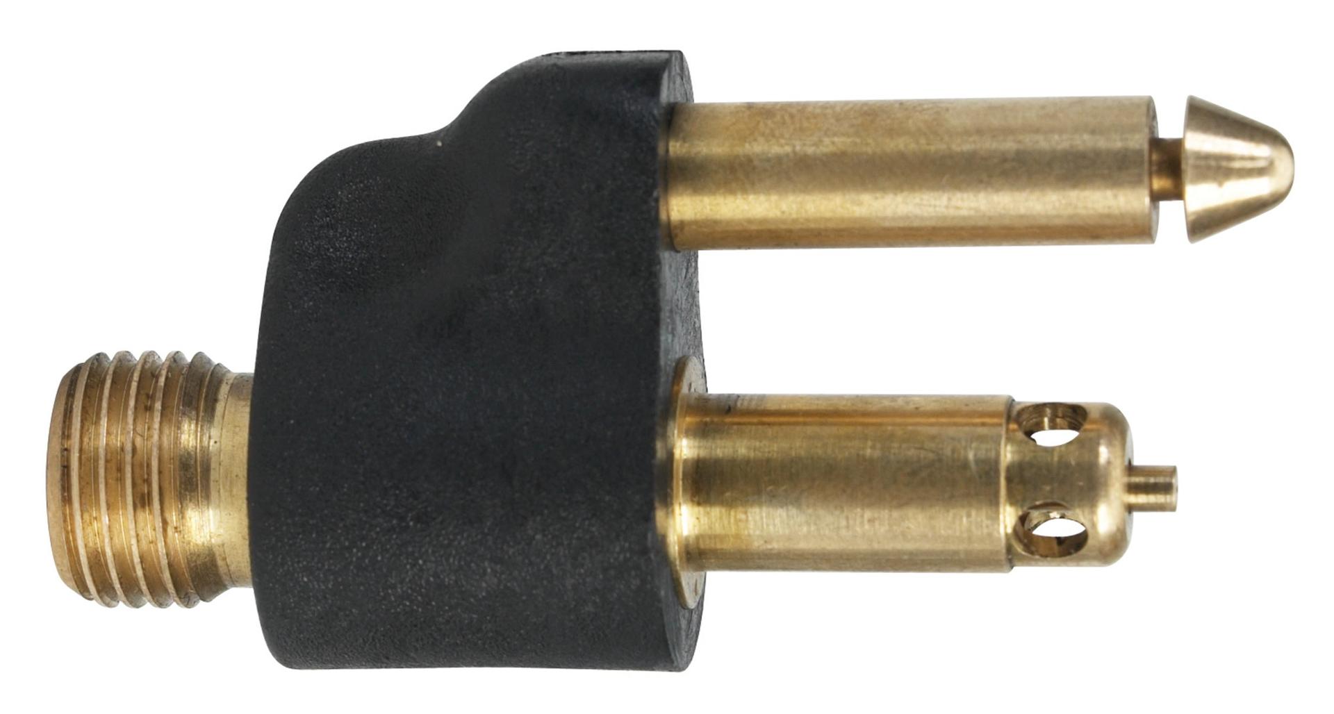 MOELLER 033477-10 Marine Fuel Tank NPT Connector (Mercury, 1/4 INCH, Male, Two Prong Clip Style,1998 and Newer Engines), Model: - High quality product image showing MOELLER 033477-10 Marine Fuel Tank NPT Connector (Mercury, 1/4 INCH, Male, Two Prong Clip Style,1998 and Newer Engines), Model: details and features