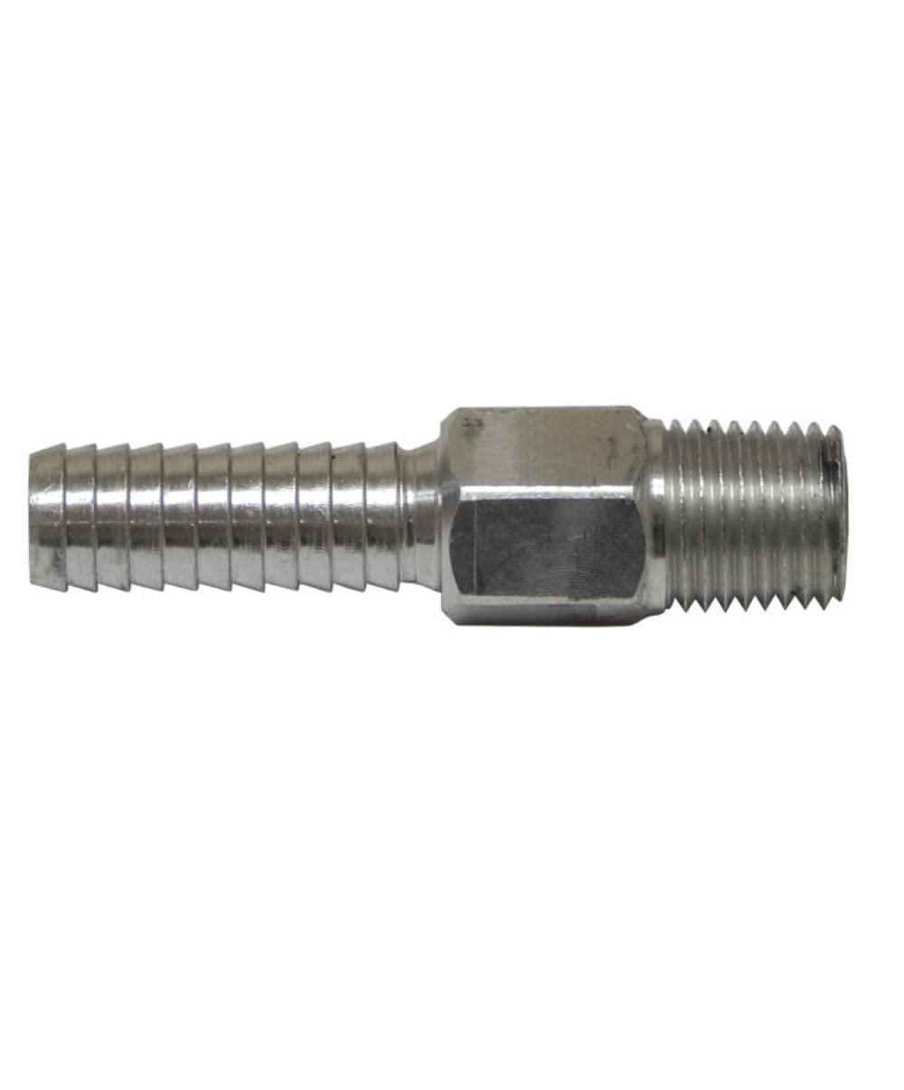 MOELLER 033801-10 Marine Aluminum Anti-Siphon Barb (1/4 INCH NPT) - High quality product image showing MOELLER 033801-10 Marine Aluminum Anti-Siphon Barb (1/4 INCH NPT) details and features