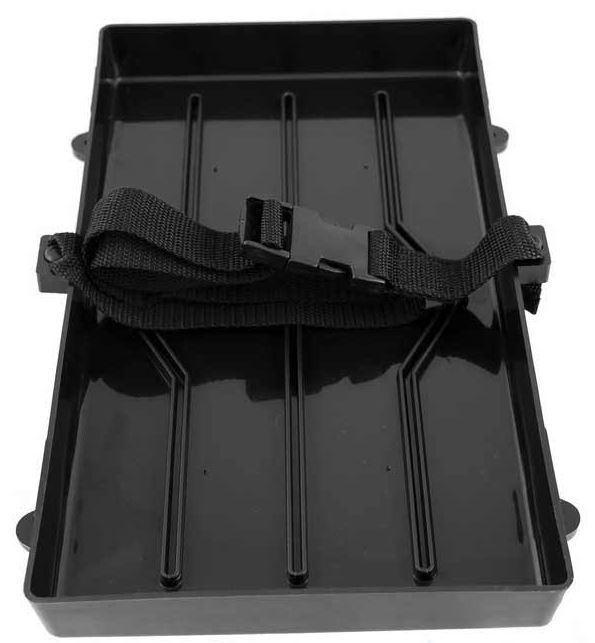 MOELLER 042233 BATTERY TRAY - 24 SERIES, For 24 Series Batteries; Plastic With Stainless Steel Hold Down Rod; Strap Style; For Marine Applications - High quality product image showing MOELLER 042233 BATTERY TRAY - 24 SERIES, For 24 Series Batteries; Plastic With Stainless Steel Hold Down Rod; Strap Style; For Marine Applications details and features