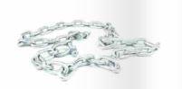 MOELLER 053220-10 ANCHOR LEAD CHAIN GALV 1/4 X 4 IN, Steel Chain; 1/4 Inch Diameter x 4 Foot Length; Galvanized; For 16 Foot Length To 28 Foot Length Boats; With 5/16 Inch Hot Dipped Galvanized Shackle - The Twister Group Tools product