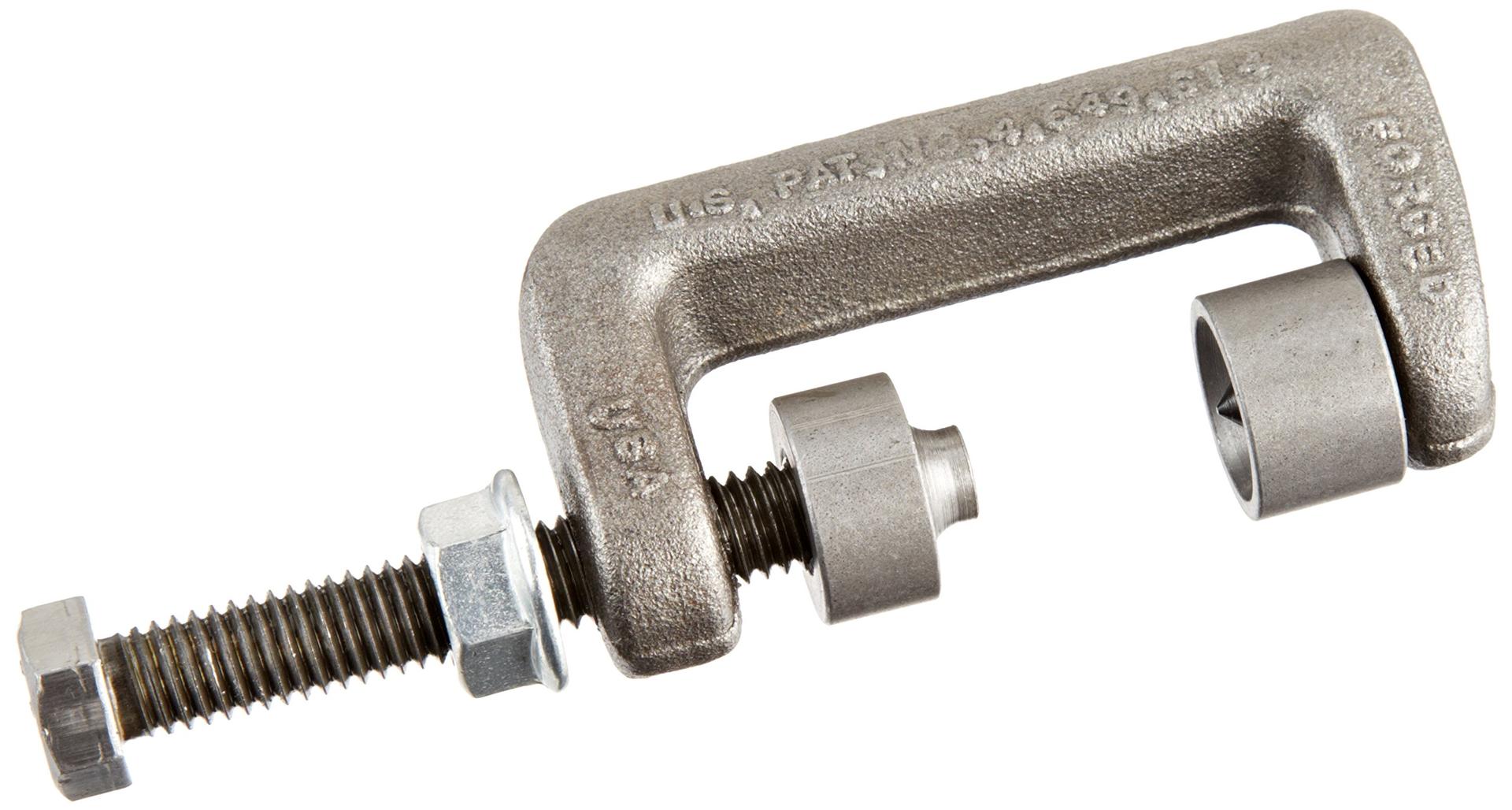 NICKSON 17350 Clamp-A-Stud 1/4FT - 1-3/4, Metallic - High quality product image showing NICKSON 17350 Clamp-A-Stud 1/4FT - 1-3/4, Metallic details and features