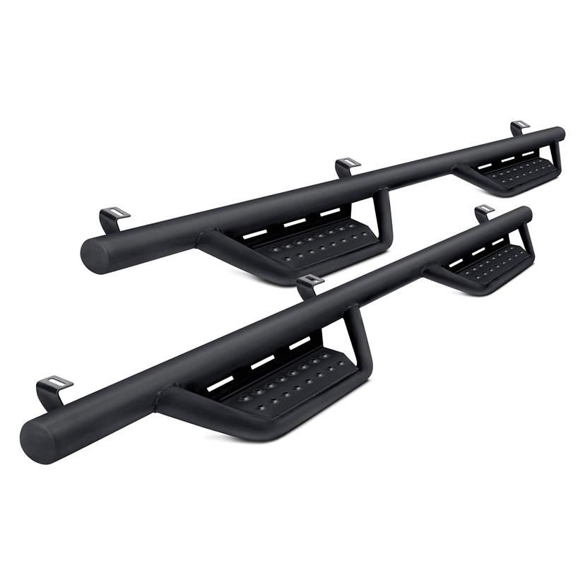 N-FAB 622417312 Nerf RS Steps for Nissan Frontier | Cab Length, Steel, Textured Black Fits 2022-2024 Nissan Frontier Crew Cab, All Beds