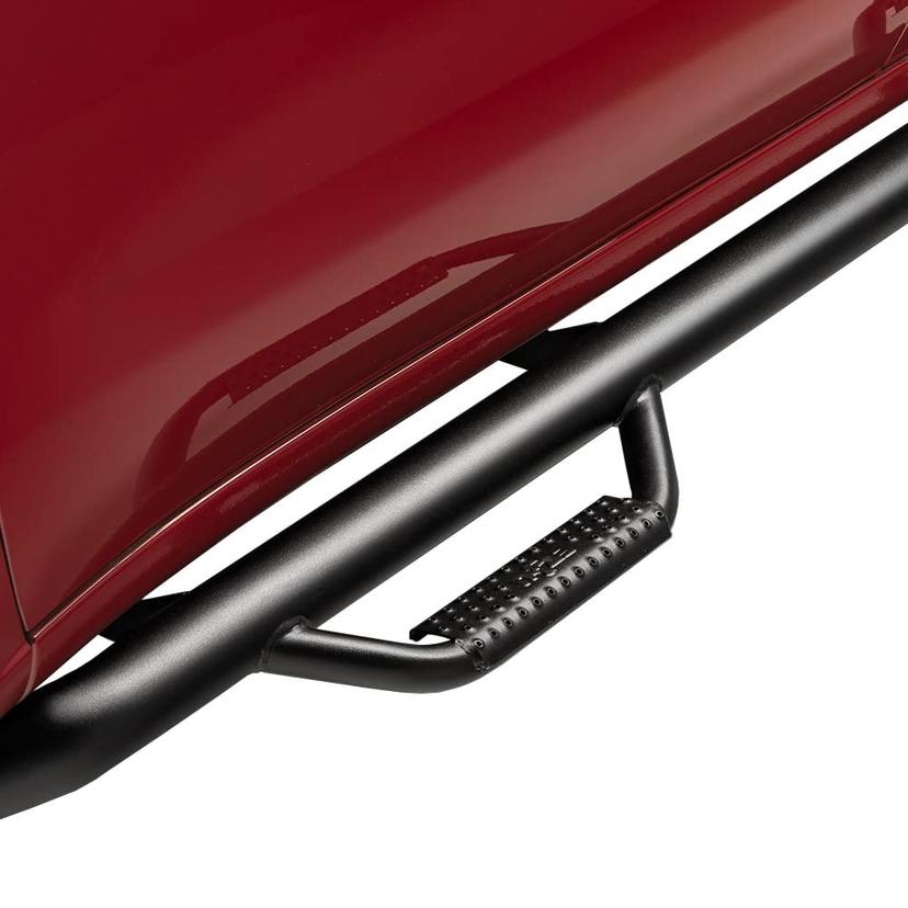 N-FAB C1980CC-TX Nerf Steps for Silverado/Sierra | Cab Length, Heavy Duty Steel, Textured Black Fits 2019-2024 Chevrolet Silverado/GMC Sierra 1500, 2020-2021 2500 / 3500 (Next Generation) Crew Cab