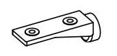 NORCOLD 61632930 Rh Freezer Door H