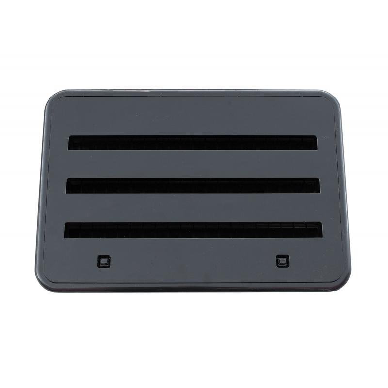NORCOLD 621156BK Black Refrigerator Side Vent - Product image