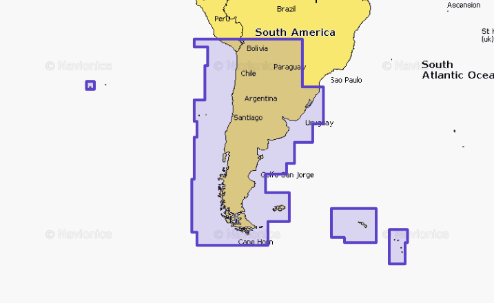 NAVIONICS 010C136530 Chile Argentina & Easter Isl. - High quality product image showing NAVIONICS 010C136530 Chile Argentina & Easter Isl. details and features