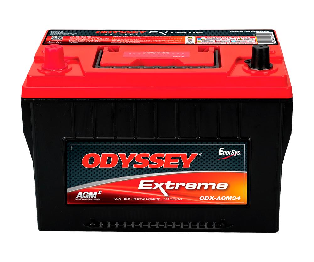 ODYSSEY ODXAGM34 34-PC1500T Automotive and LTV Battery - High quality product image showing ODYSSEY ODXAGM34 34-PC1500T Automotive and LTV Battery details and features
