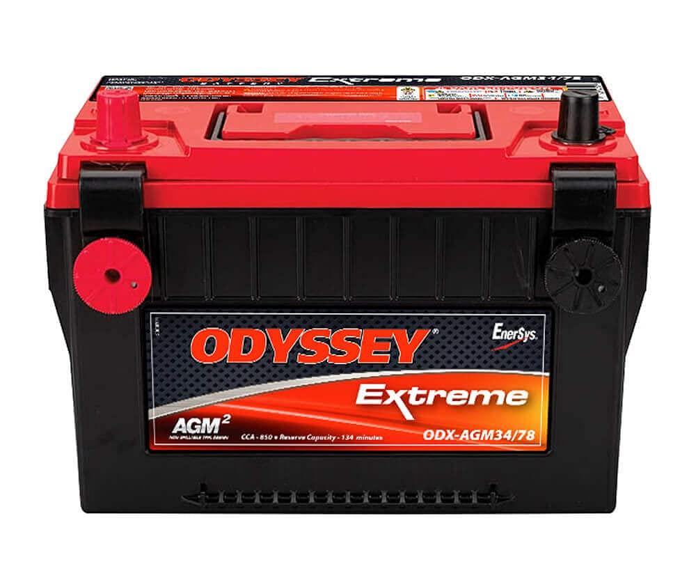 ODYSSEY ODX-AGM34 78 Extreme Series AGM Battery - High quality product image showing ODYSSEY ODX-AGM34 78 Extreme Series AGM Battery details and features