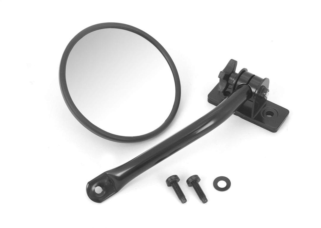 RUGGED RIDGE 11025.10 Quick Release Mirror Relocation Kit, Black Fits 1997-2018 Jeep Wrangler - The Twister Group Tools product