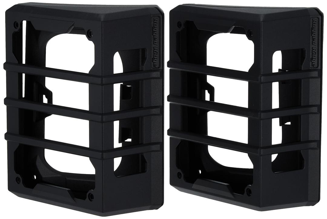 RUGGED RIDGE 11226.05 Elite Guard Kit, Tail Light, Black Fits 2007-2018 Jeep Wrangler JK - The Twister Group Tools product