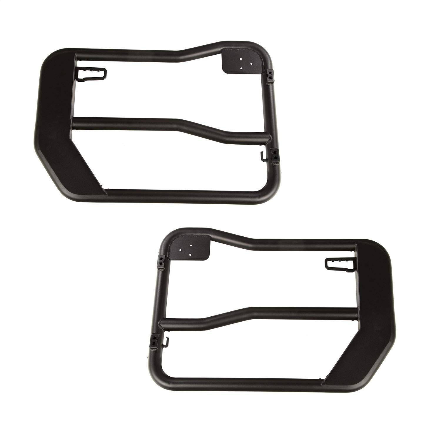 RUGGED RIDGE 11509.15 Fortis Front Tube Doors with Mirrors Fits 2018-2024 Jeep Wrangler JL; 2020-2024 Jeep Gladiator JT - High quality product image showing RUGGED RIDGE 11509.15 Fortis Front Tube Doors with Mirrors Fits 2018-2024 Jeep Wrangler JL; 2020-2024 Jeep Gladiator JT details and features