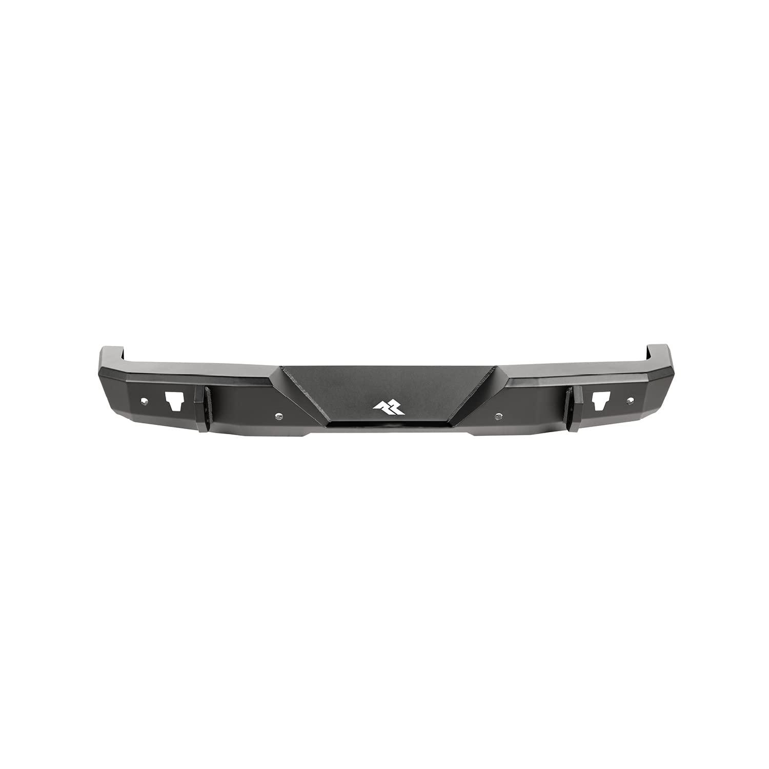 RUGGED RIDGE 11540.36 HD Bumper, Rear | Full-Width, Steel, Textured Black Fits 2018-2024 Jeep Wrangler JL - High quality product image showing RUGGED RIDGE 11540.36 HD Bumper, Rear | Full-Width, Steel, Textured Black Fits 2018-2024 Jeep Wrangler JL details and features