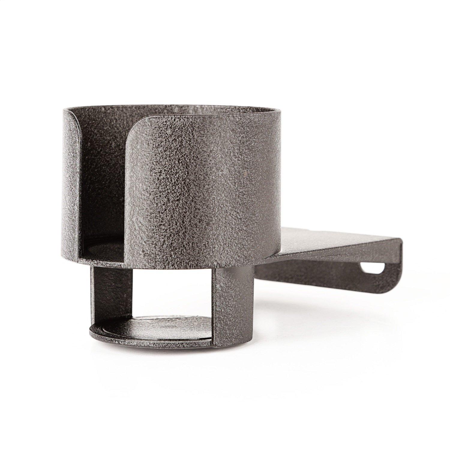 RUGGED RIDGE 13306.01 Cup Holder, Windshield Mounted Fits 1976-1995 Jeep CJ & Wrangler YJ - High quality product image showing RUGGED RIDGE 13306.01 Cup Holder, Windshield Mounted Fits 1976-1995 Jeep CJ & Wrangler YJ details and features