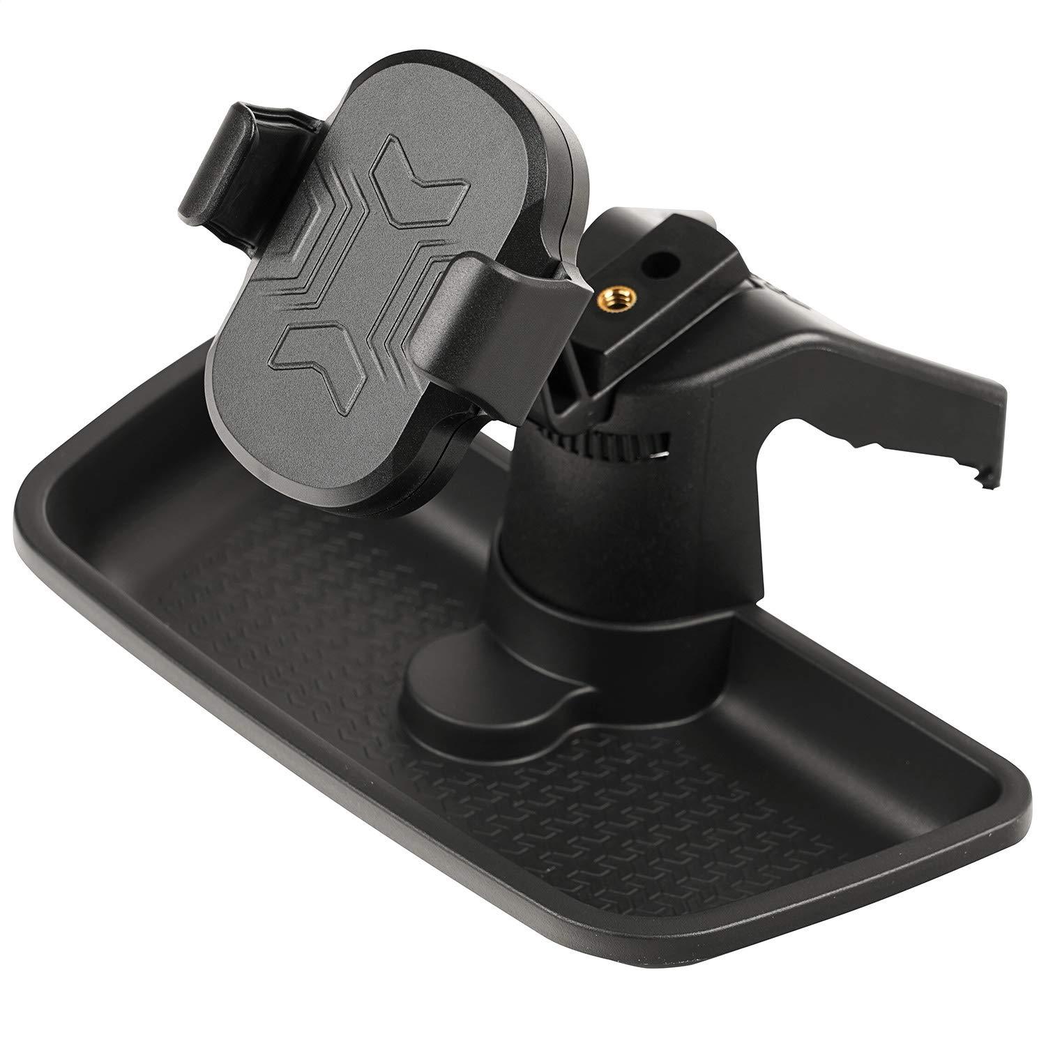 RUGGED RIDGE 13551.34 Dash Multi-Mount Charging Phone Kit Fits 2011-2018 Jeep Wrangler JK - High quality product image showing RUGGED RIDGE 13551.34 Dash Multi-Mount Charging Phone Kit Fits 2011-2018 Jeep Wrangler JK details and features