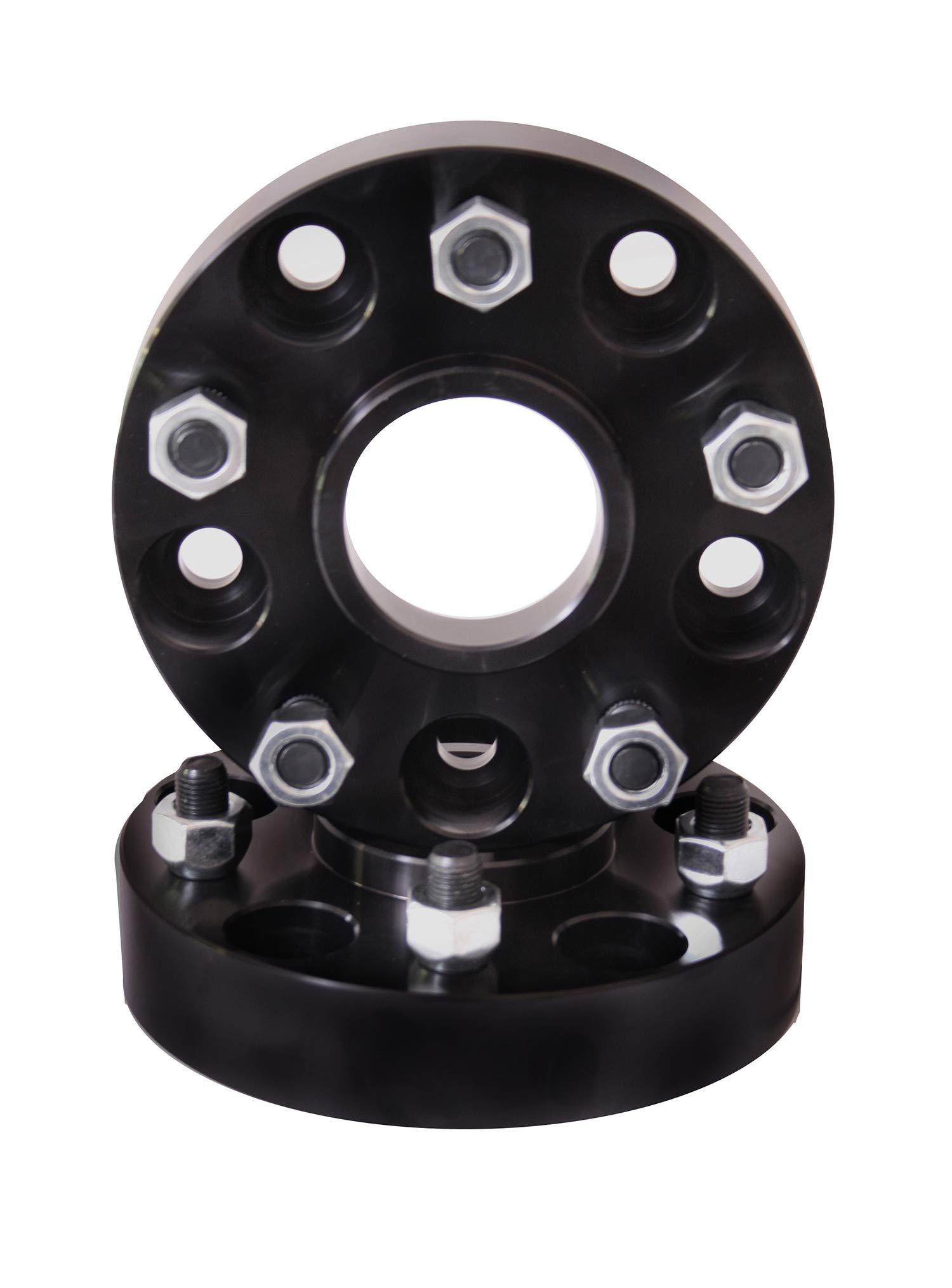 RUGGED RIDGE 15201.09 Wheel Spacer Kit, 1.5 Inch, 5x5.5 Bolt Pattern - High quality product image showing RUGGED RIDGE 15201.09 Wheel Spacer Kit, 1.5 Inch, 5x5.5 Bolt Pattern details and features