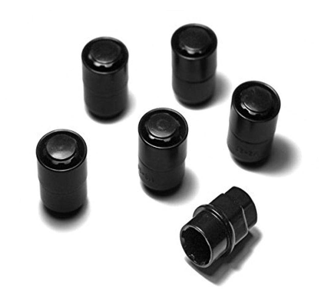 RUGGED RIDGE 16715.21 Wheel Lug Nut Lock Kit, 5 Piece, 1/2-20 Thread, Black - The Twister Group Tools product
