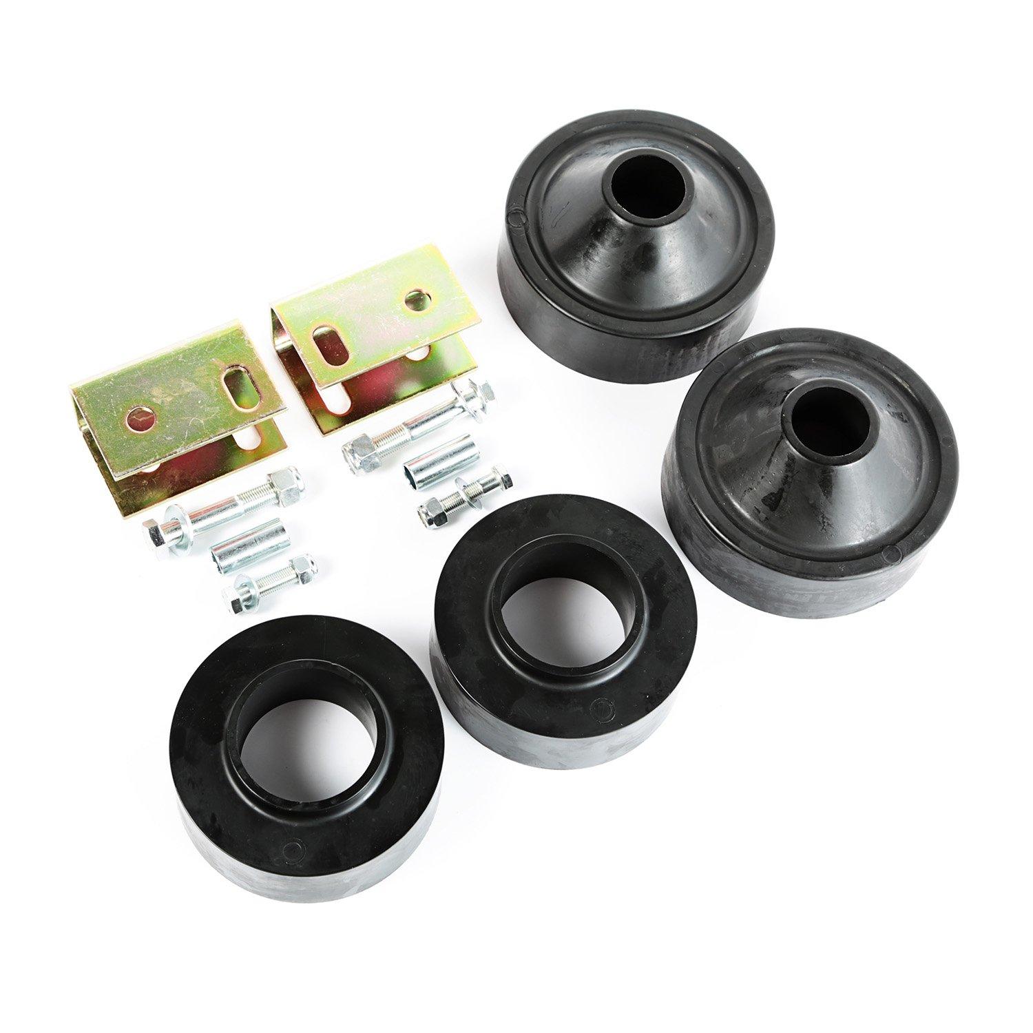 RUGGED RIDGE 18360.05 Suspension Coil Spring Spacer Kit, 1.75 inch lift Fits 2007-2018 Jeep Wrangler JK - High quality product image showing RUGGED RIDGE 18360.05 Suspension Coil Spring Spacer Kit, 1.75 inch lift Fits 2007-2018 Jeep Wrangler JK details and features