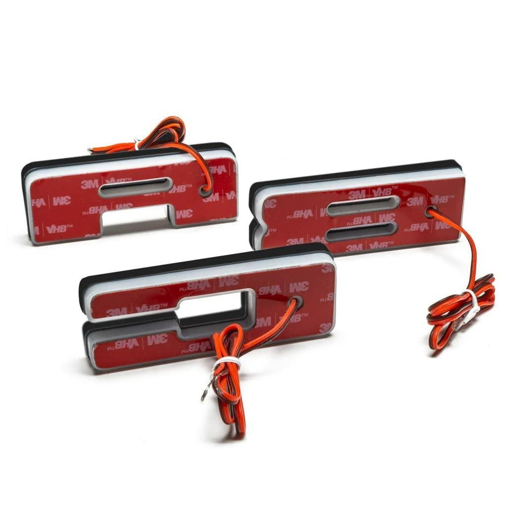 ORACLE LIGHTING 3140-O-005 LIGHTING LED Letter O - Universal Illuminated Letter Badges, Matte White Surface Finish, 1 Light (Amber) - High quality product image showing ORACLE LIGHTING 3140-O-005 LIGHTING LED Letter O - Universal Illuminated Letter Badges, Matte White Surface Finish, 1 Light (Amber) details and features