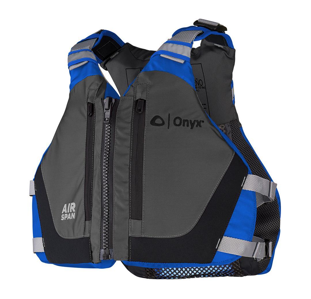 ONYX 123000-500-060-23 Air Span Breeze Life Jacket, Blue, XL/2XL - The Twister Group Tools product