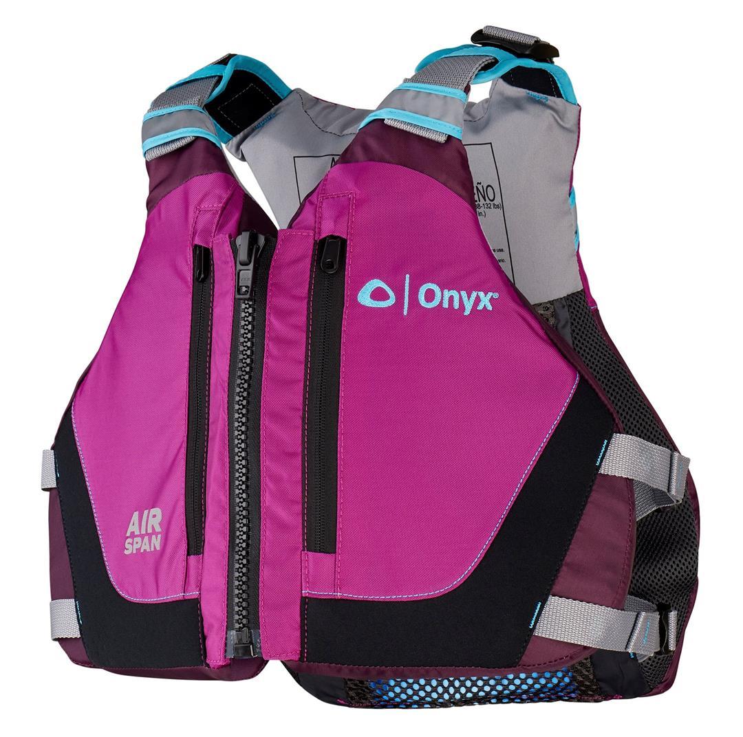 ONYX 123000-600-040-23 Air Span Breeze Life Jacket, Purple, M/L - The Twister Group Tools product