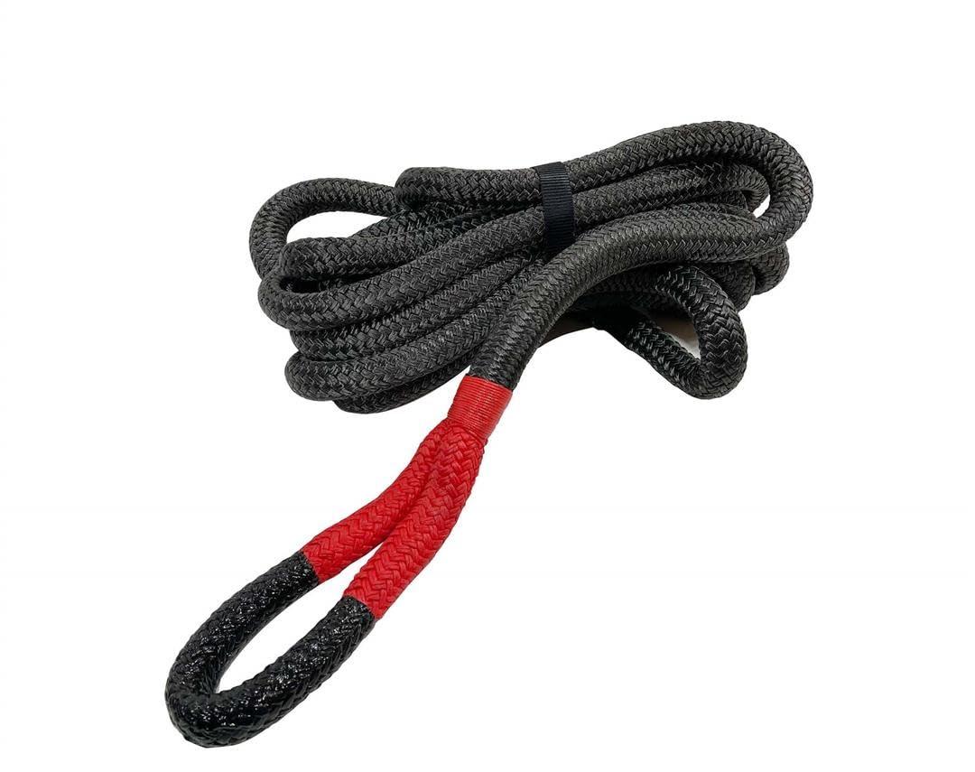 OVERLAND 19009916 Brute Kinetic Recovery Rope with 30% Stretch Storage Bag (1 INCH Thick - 30 ft. Long) - High quality product image showing OVERLAND 19009916 Brute Kinetic Recovery Rope with 30% Stretch Storage Bag (1 INCH Thick - 30 ft. Long) details and features
