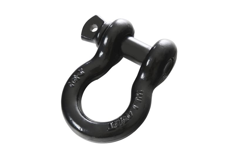 OVERLAND 19019901 Recovery Shackle 3/4 INCH 4.75 Ton - Black