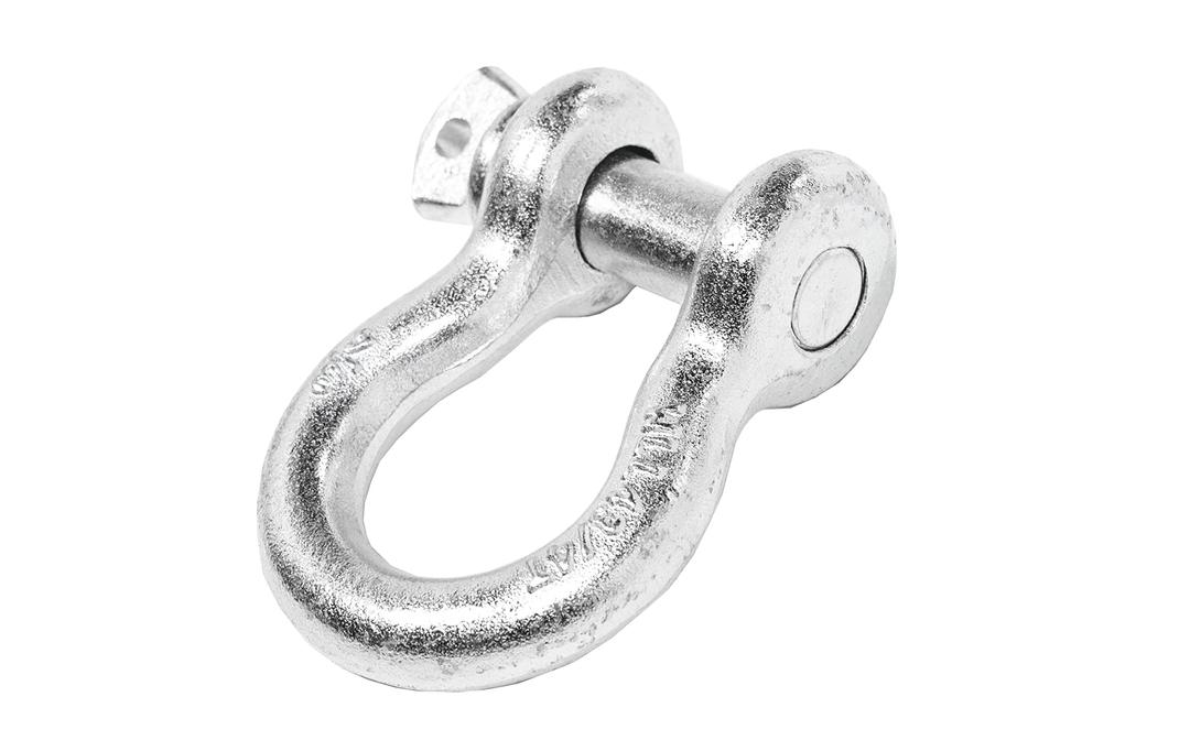 OVERLAND 19019905 Recovery Shackle d Ring 3/4 INCH 4.75 Ton - Zinc Universal - The Twister Group Tools product