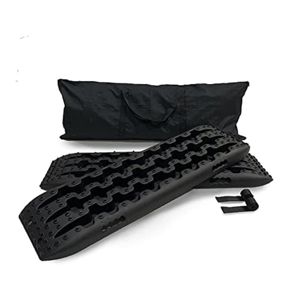 OVERLAND 19169911 Recovery Ramp Small with Pull Strap and Storage Bag - Black/Black - High quality product image showing OVERLAND 19169911 Recovery Ramp Small with Pull Strap and Storage Bag - Black/Black details and features