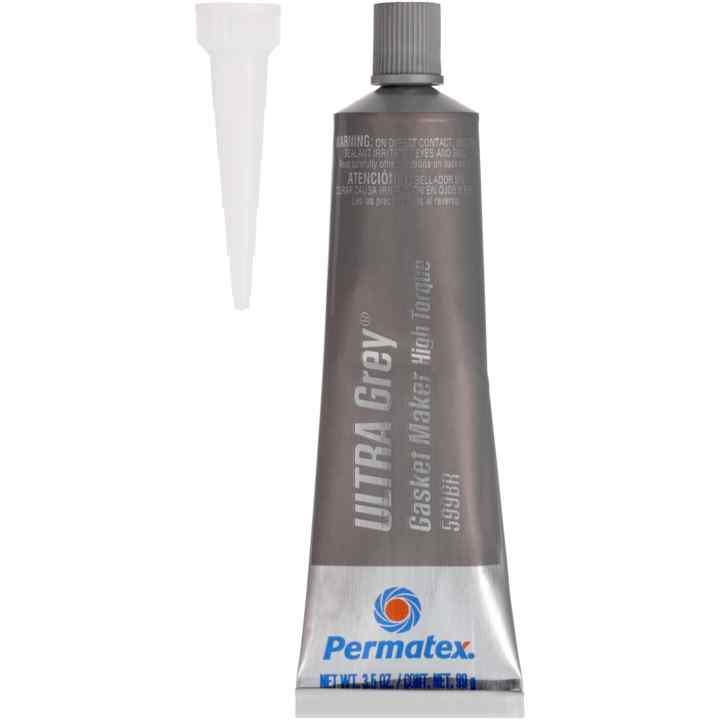 PERMATEX 22074 Ultra Grey Rigid High-Torque RTV Silicone Gasket Maker, 0.5 oz. (Case of 6) - High quality product image showing PERMATEX 22074 Ultra Grey Rigid High-Torque RTV Silicone Gasket Maker, 0.5 oz. (Case of 6) details and features