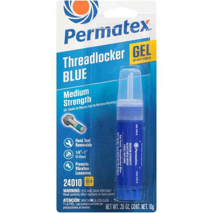 PERMATEX 24010 Threadlocker Blue Gel 10 Gram - High quality product image showing PERMATEX 24010 Threadlocker Blue Gel 10 Gram details and features