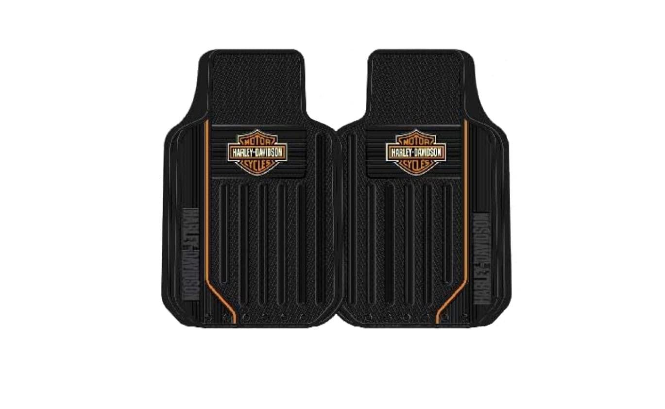 PLASTICOLOR 001653R01 Harley Elite Series B&S Orange Floor Mats, Floor Mats - High quality product image showing PLASTICOLOR 001653R01 Harley Elite Series B&S Orange Floor Mats, Floor Mats details and features