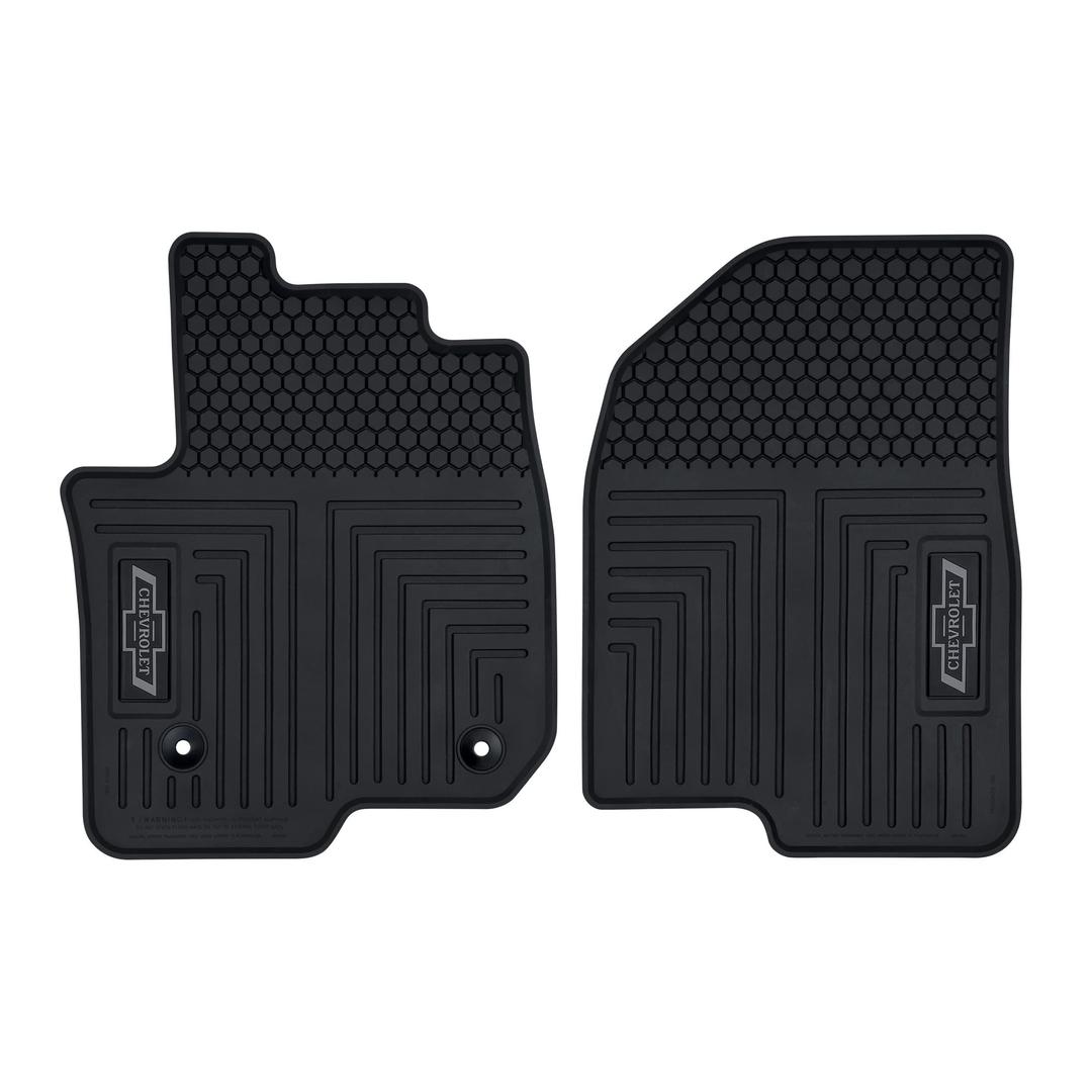 PLASTICOLOR 001796R01 Chevrolet Custom Factory Fit Front Vehicle Floor Mats Model Years 2019-2023 Black - The Twister Group Tools product