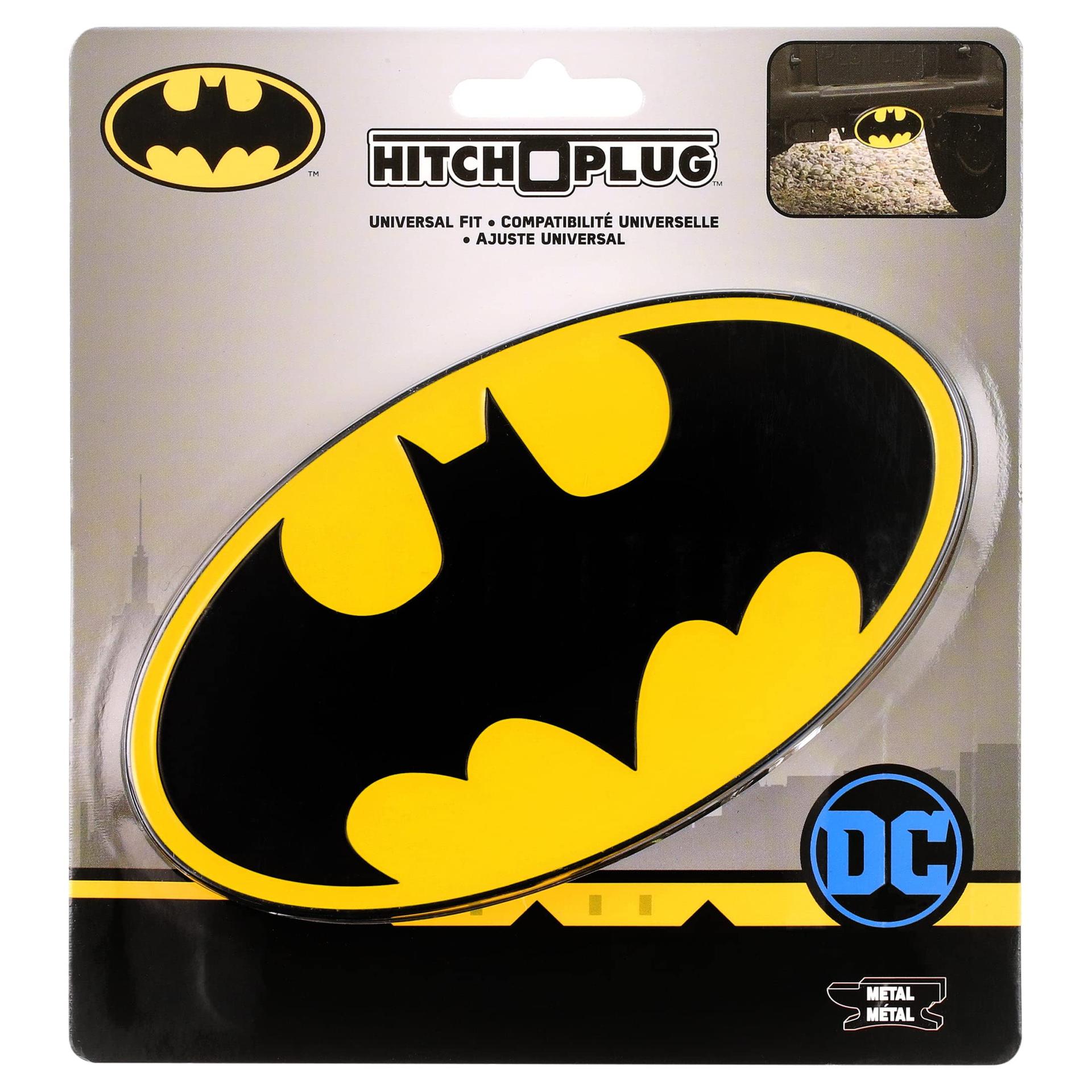 PLASTICOLOR 002209R01 Warner Brothers Warner. Bros Batman Hitch Cover - High quality product image showing PLASTICOLOR 002209R01 Warner Brothers Warner. Bros Batman Hitch Cover details and features