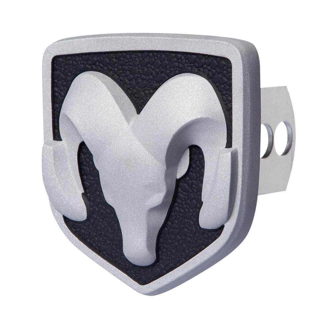 PLASTICOLOR 002294R01 RAM Head Gray 3-Dimensional Hitch Plug - The Twister Group Tools product