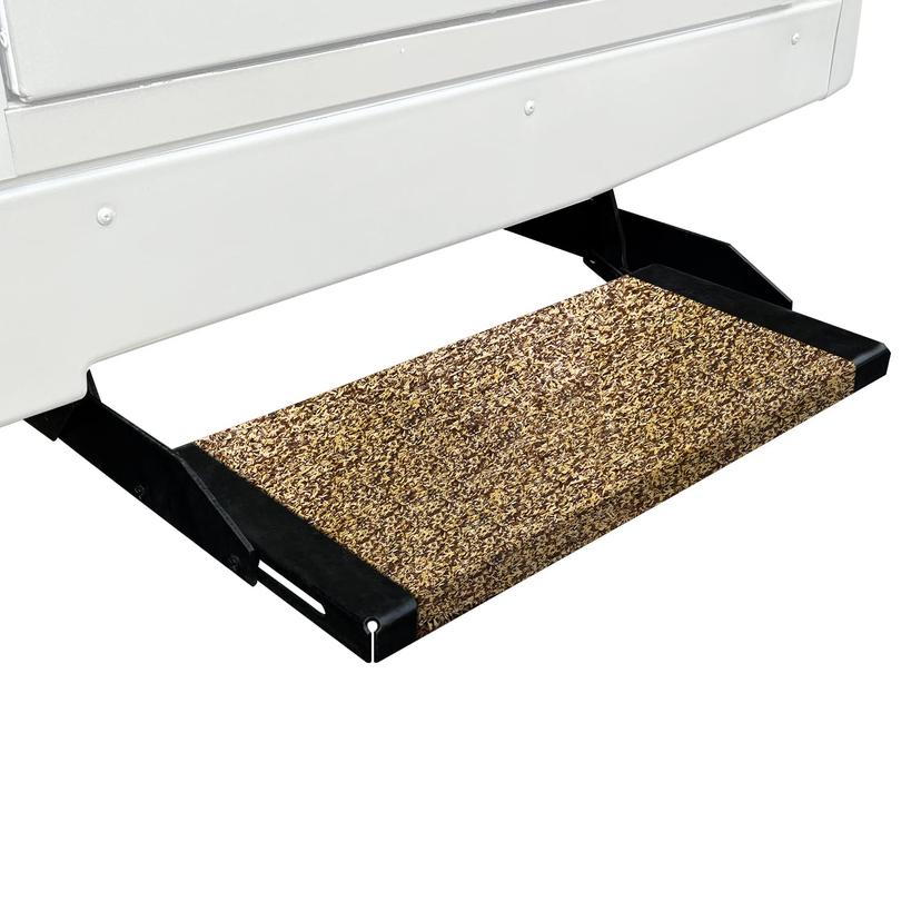 PREST-O-FIT 2-0041 Wraparound Step Rugs, 18 INCH - Brown