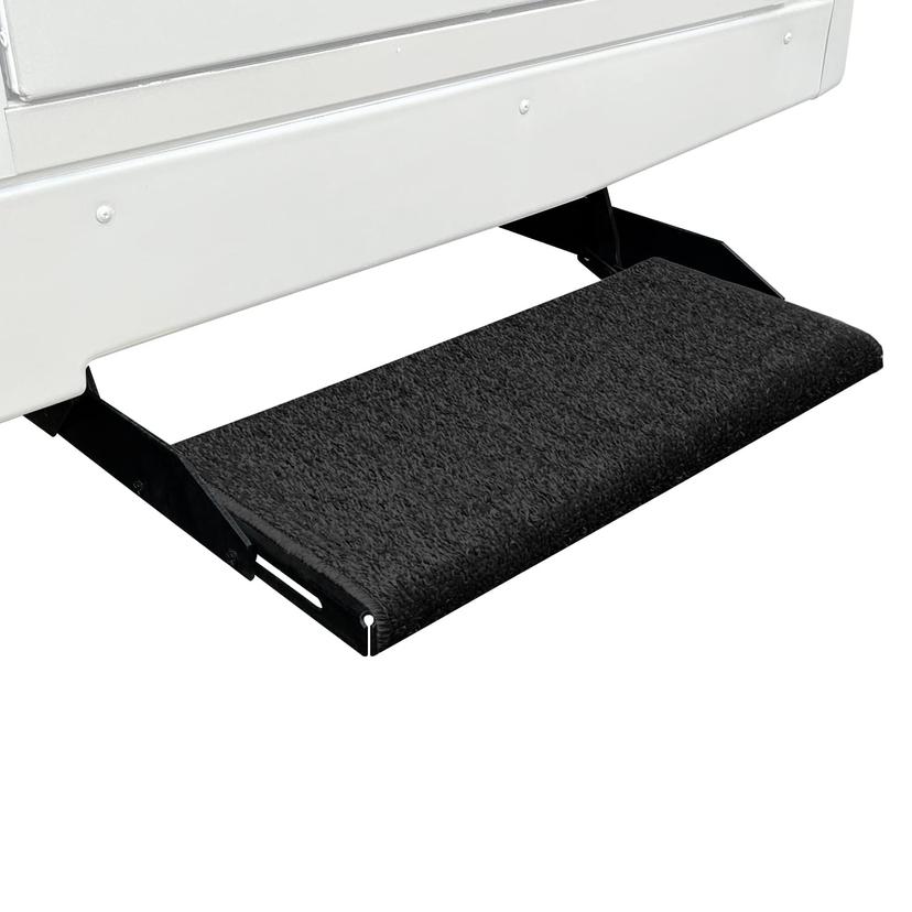 PREST-O-FIT 2-0050 Black 23 INCH Jumbo Wraparound RV Step Rug