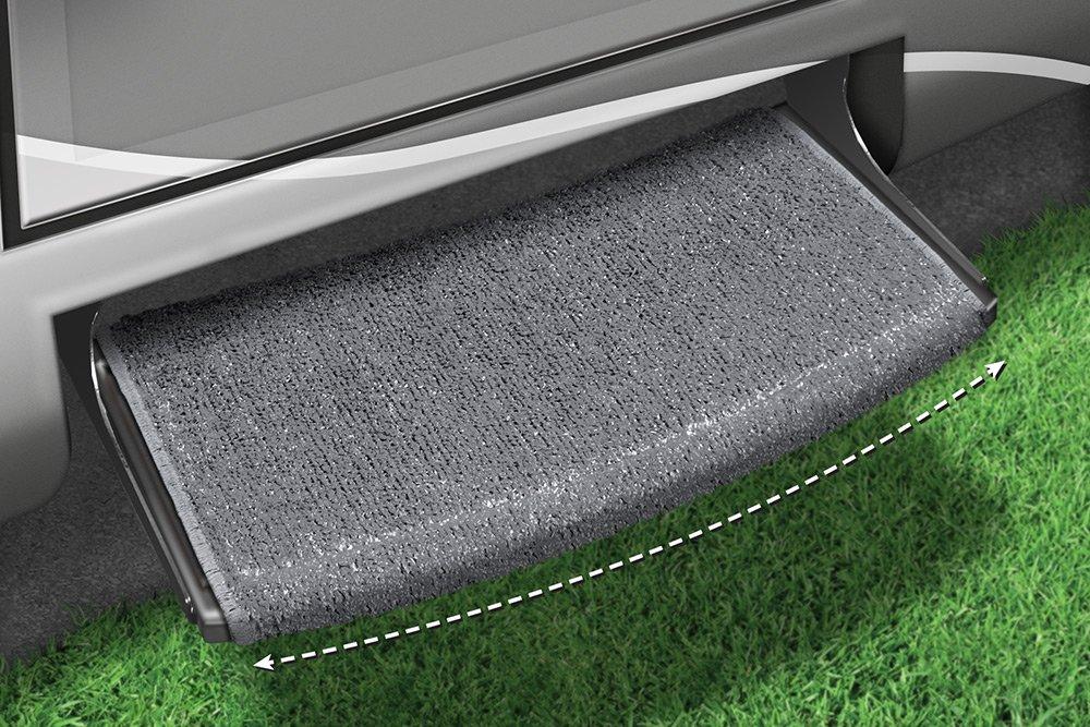 PREST-O-FIT 2-0206 Wraparound Stone Gray Step Rug - The Twister Group Tools product