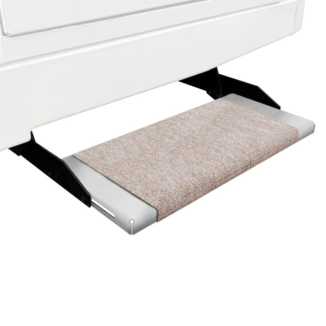 PREST-O-FIT 2-0311 Outrigger RV Step Rug Walnut Brown 18 in. Wide - The Twister Group Tools product