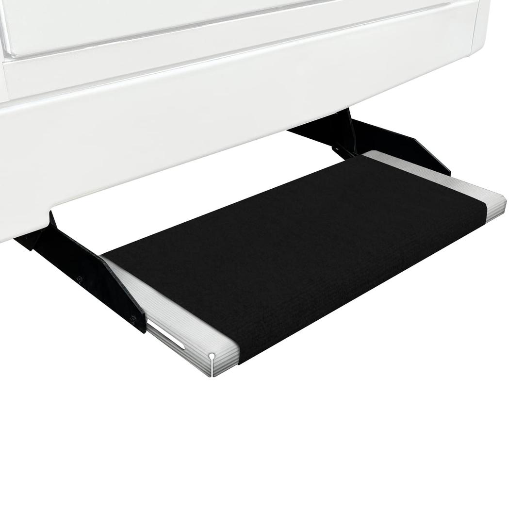 PREST-O-FIT 2-0354 Outrigger RV Step Rug Black Onyx 23 In. Wide - The Twister Group Tools product