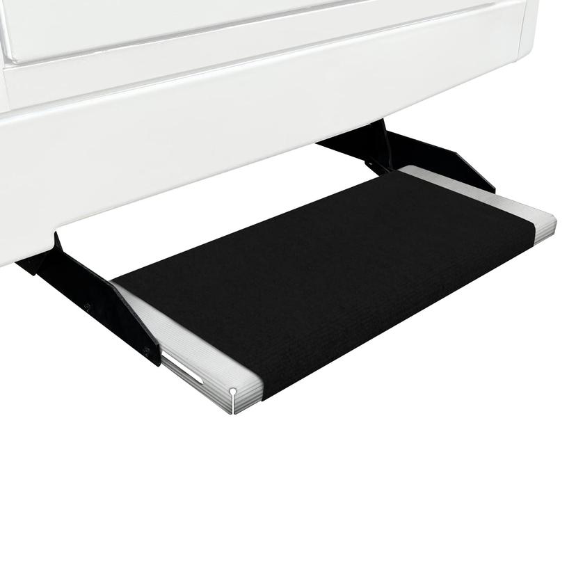 PREST-O-FIT 2-0354 Outrigger RV Step Rug Black Onyx 23 In. Wide