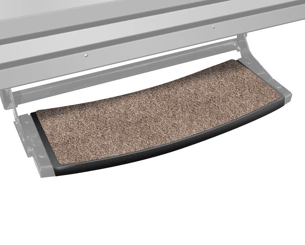 PREST-O-FIT 2-0371 Outrigger Radius RV Step Rug Walnut Brown 22 In. Wide - The Twister Group Tools product