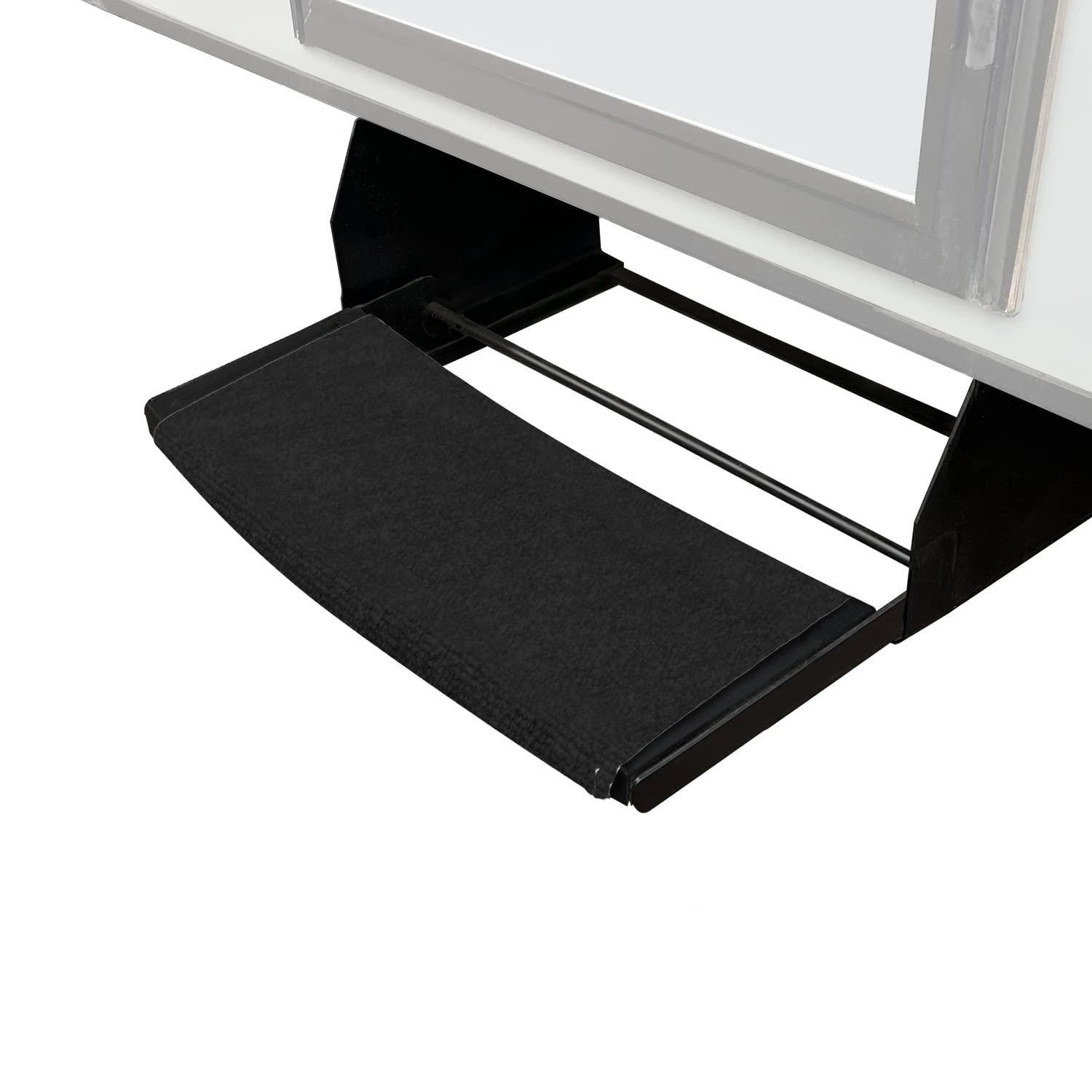 PREST-O-FIT 2-0384 Outrigger Radius XT RV Step Rug Black Onyx 22 in. Wide - High quality product image showing PREST-O-FIT 2-0384 Outrigger Radius XT RV Step Rug Black Onyx 22 in. Wide details and features