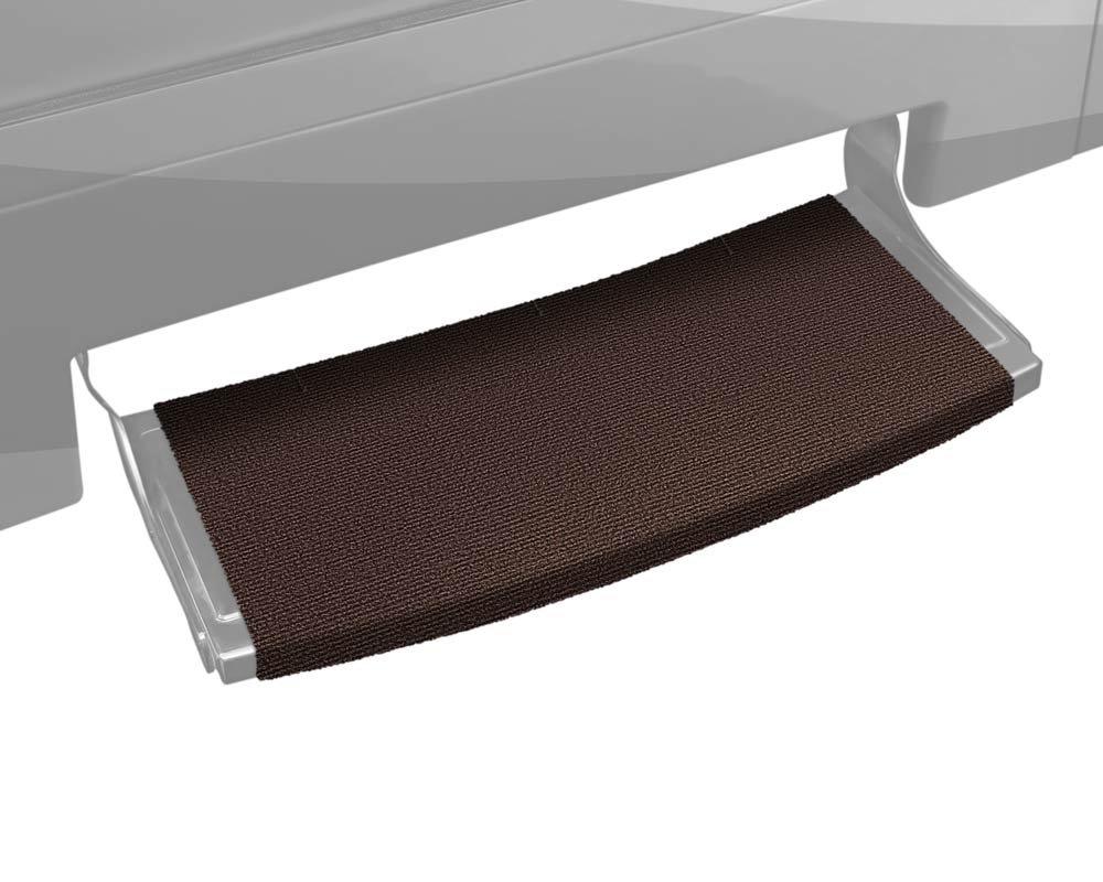 PREST-O-FIT 2-0385 Outrigger Radius XT RV Step Rug Chocolate Brown 22 in. Wide - The Twister Group Tools product