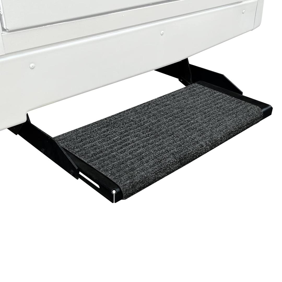 PREST-O-FIT 2-0420 Ruggids RV Step Rug Black Granite 23 In. Wide 19 - Inch X 23 - Inch - The Twister Group Tools product